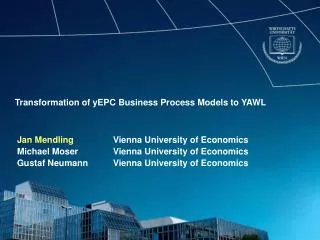 Transformation of yEPC Business Process Models to YAWL