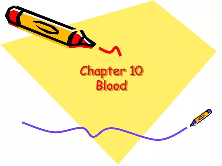 chapter 10 blood