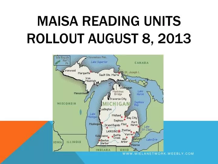 maisa reading units rollout august 8 2013