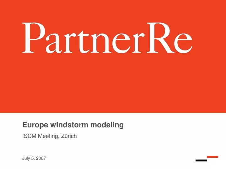 europe windstorm modeling