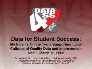 Introduction to Data for Student Success