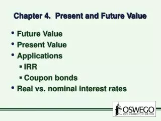 chapter 4 present and future value