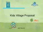 Kids Village at ISPO China 2008: Promoting Healthy Lifestyles for Children - slide 1