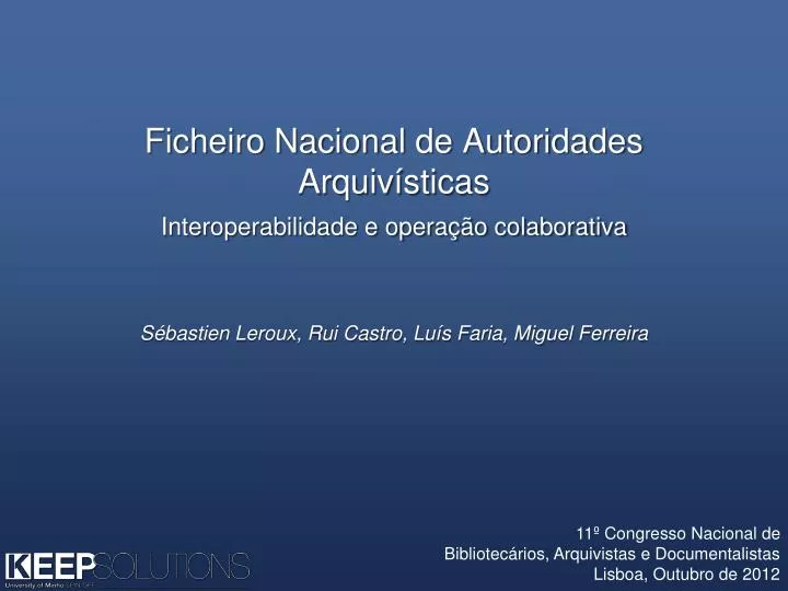 ficheiro nacional de autoridades arquiv sticas