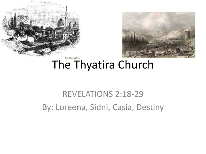 the thyatira church