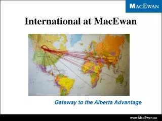 International at MacEwan