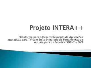 projeto intera