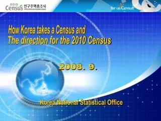 The direction for the 2010 Census