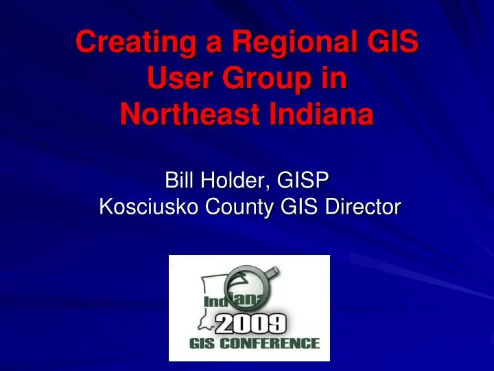 creating a regional gis user group in northeast indiana