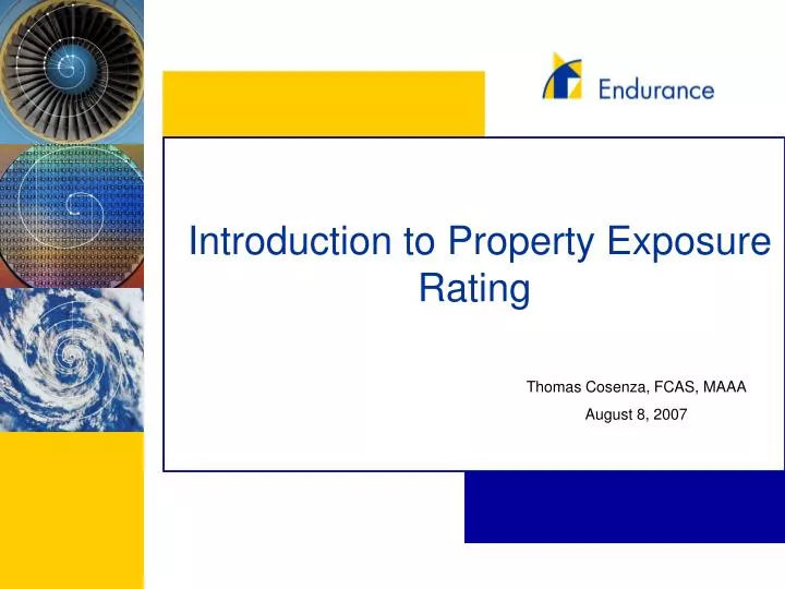 introduction to property exposure rating