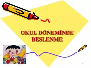 okul d nem nde beslenme