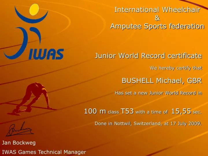 international wheelchair amputee sports federation