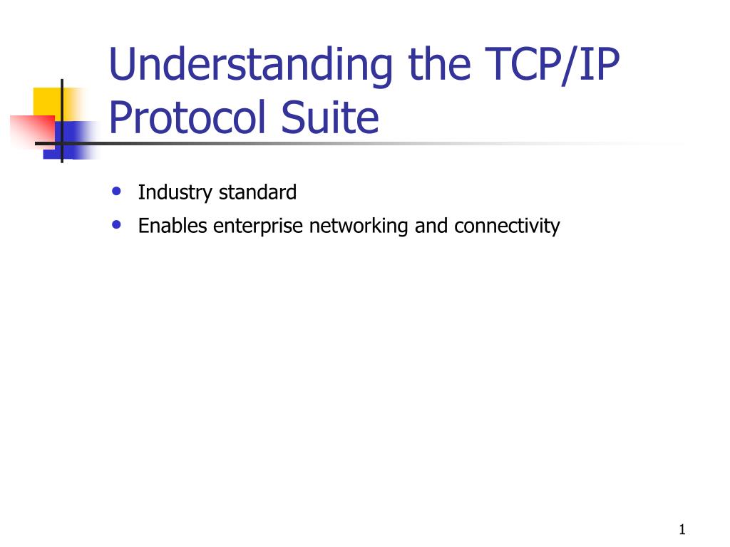 PPT - Understanding the TCP/IP Protocol Suite PowerPoint Presentation ...