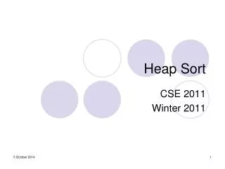 Heap Sort