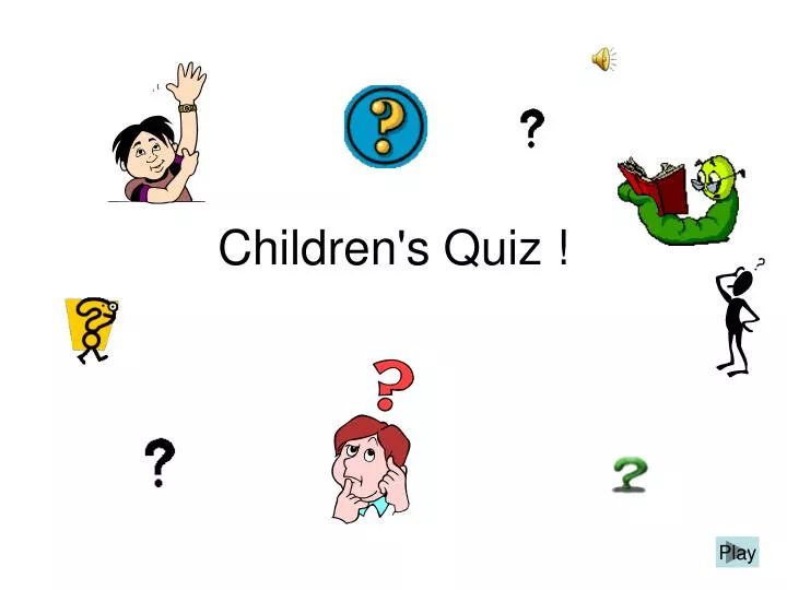 children s quiz