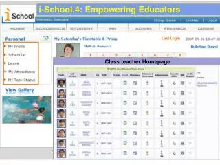 i-School.4: Empowering Educators