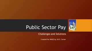 Public Sector Pay