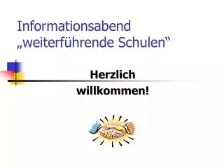 informationsabend weiterf hrende schulen