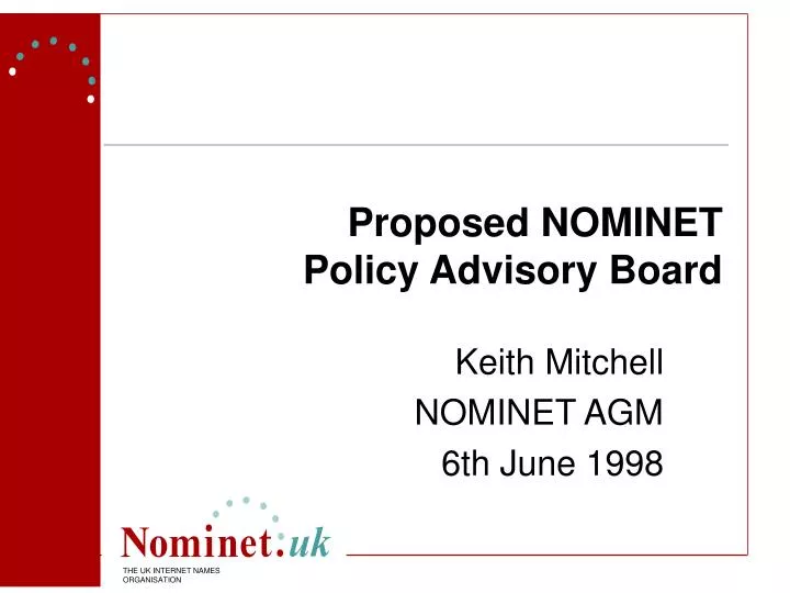 proposed nominet policy advisory board