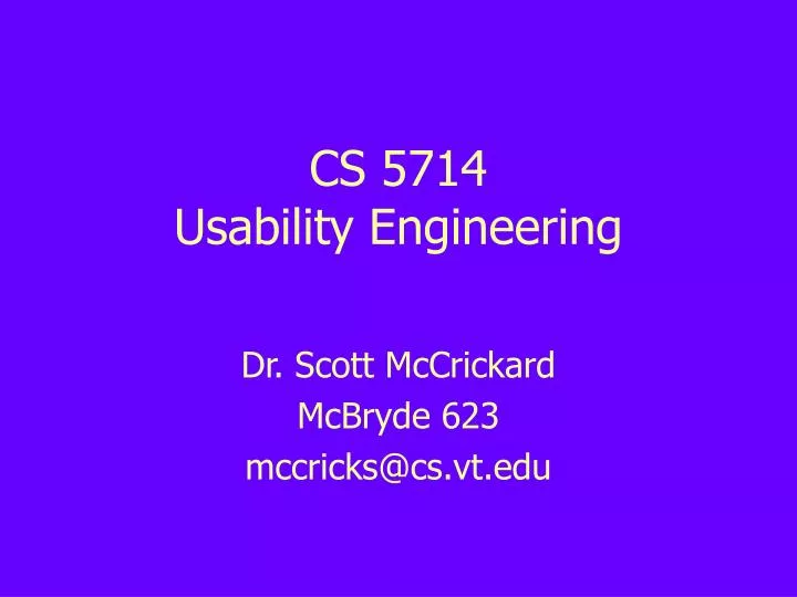 cs 5714 usability engineering