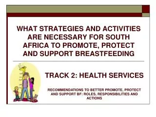 TRACK 2: HEALTH SERVICES