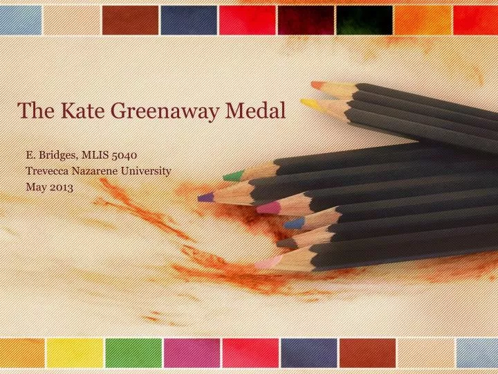 the kate greenaway medal