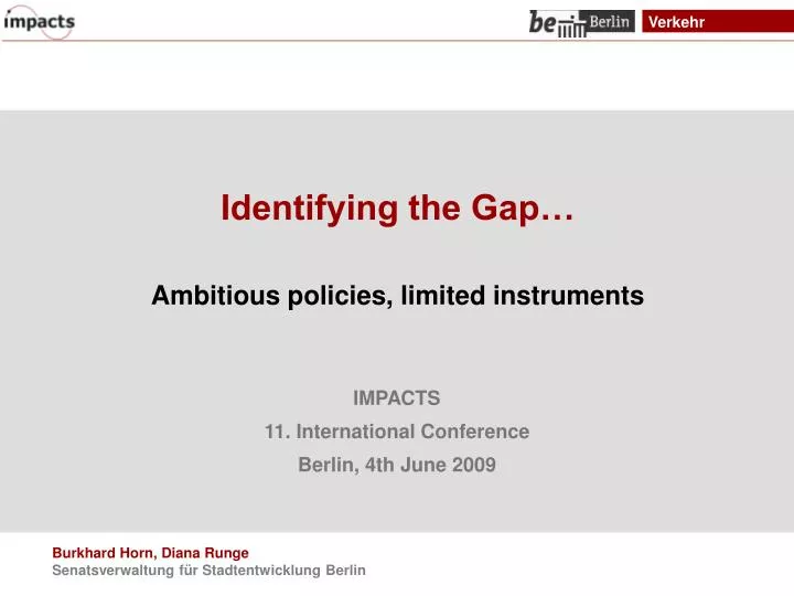 identifying the gap ambitious policies limited instruments
