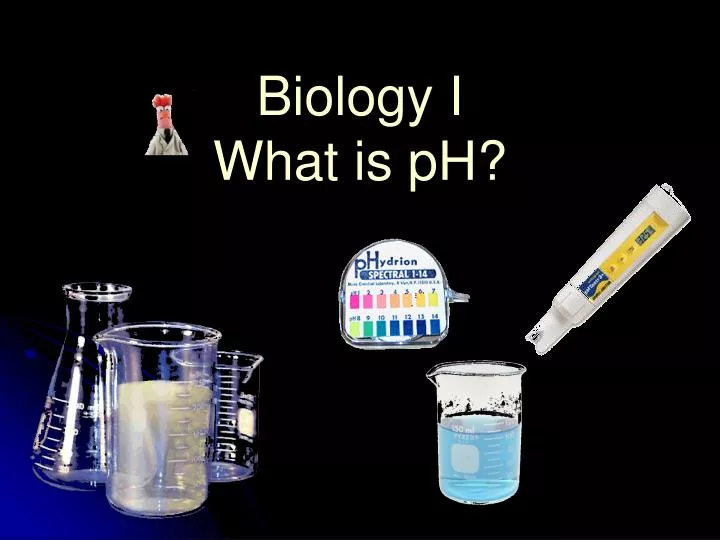 biology i what is ph