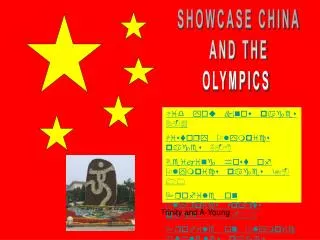 Did you know pages 2-4 History Olympics pages 5-8 Beijing host of Olympics pages 9-10