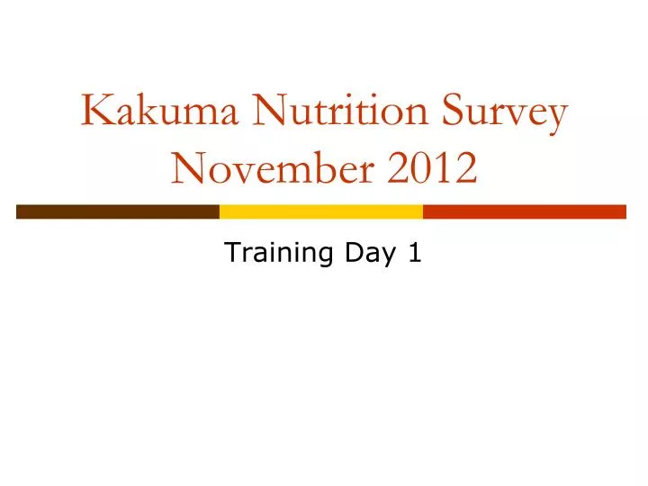 kakuma nutrition survey november 2012