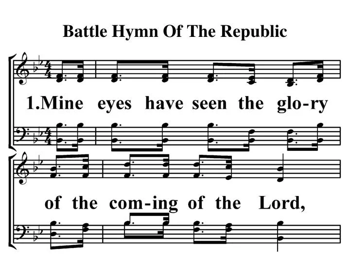 battle hymn of the republic