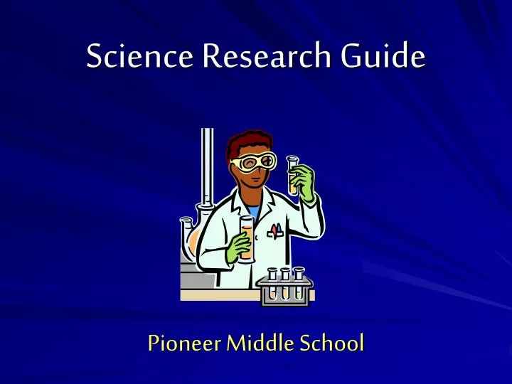 science research guide