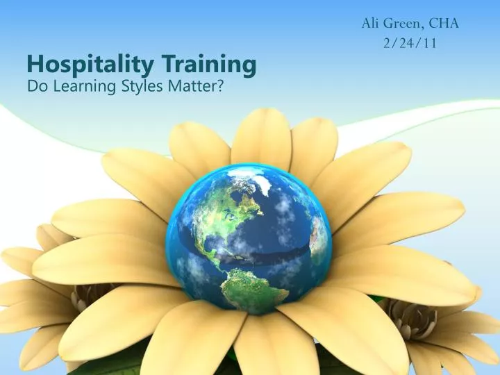hospitality training