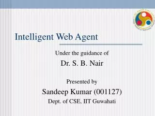 Intelligent Web Agent