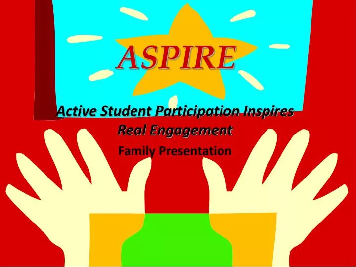 aspire active student participation inspires real engagement family presentation