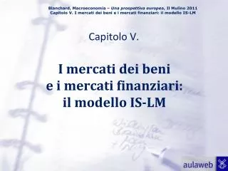 capitolo v