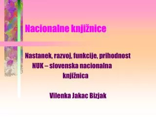 nacionalne knji nice