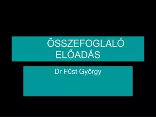 sszefoglal el ad s