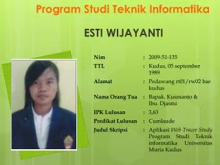 program studi teknik informatika
