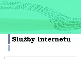 slu by internetu