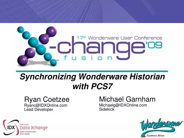 synchronizing wonderware historian with pcs7