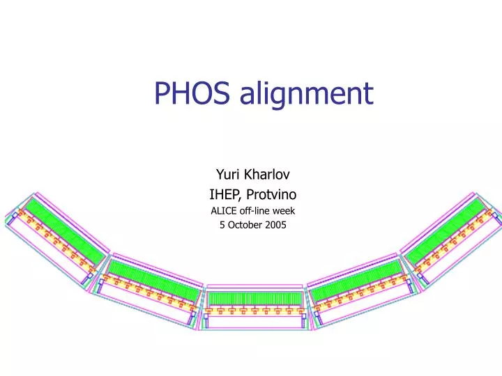 phos alignment