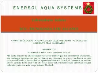 e n e r s o l a q u a s y s t e m s