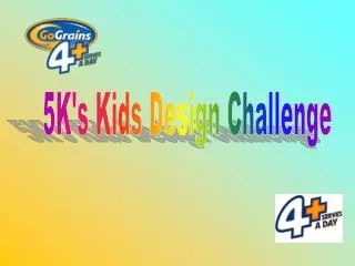 5K's Kids Design Challenge