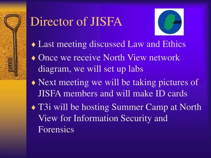 director of jisfa