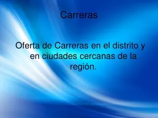 carreras