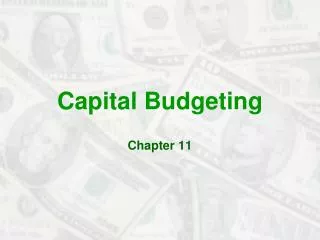 Capital Budgeting