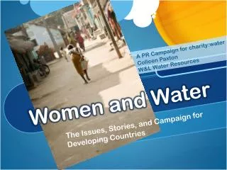 Women and Water