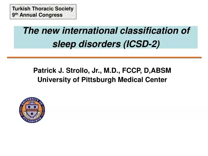 the new international classification of sleep disorders icsd 2