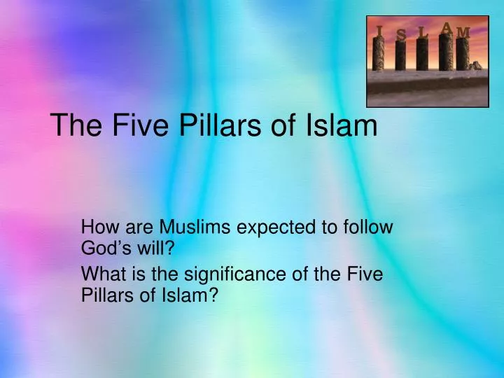 the five pillars of islam